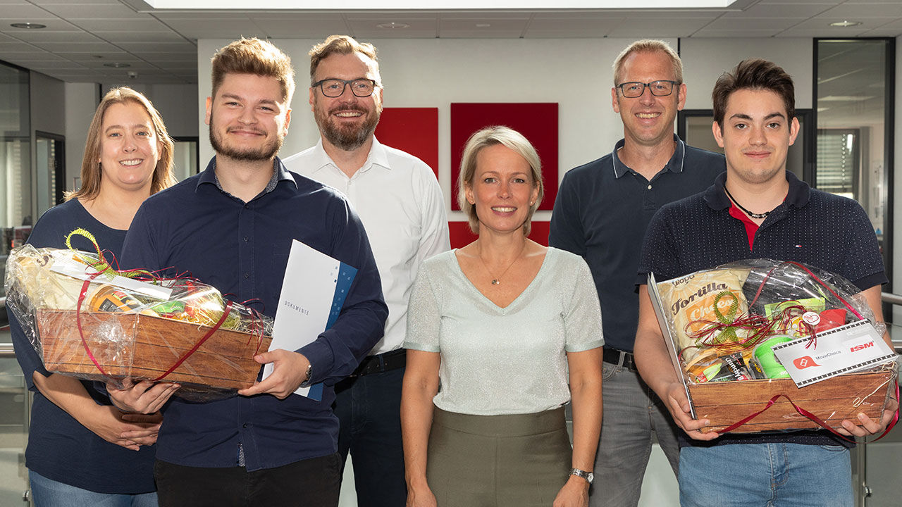 ISM begrüßt neue Auszubildende