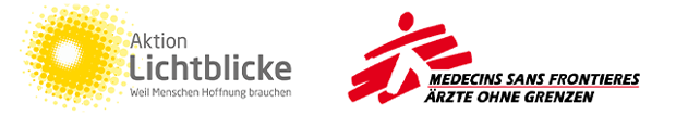 Charity Logos- Aktion Lichtblicke en Médecins Sans Frontières
